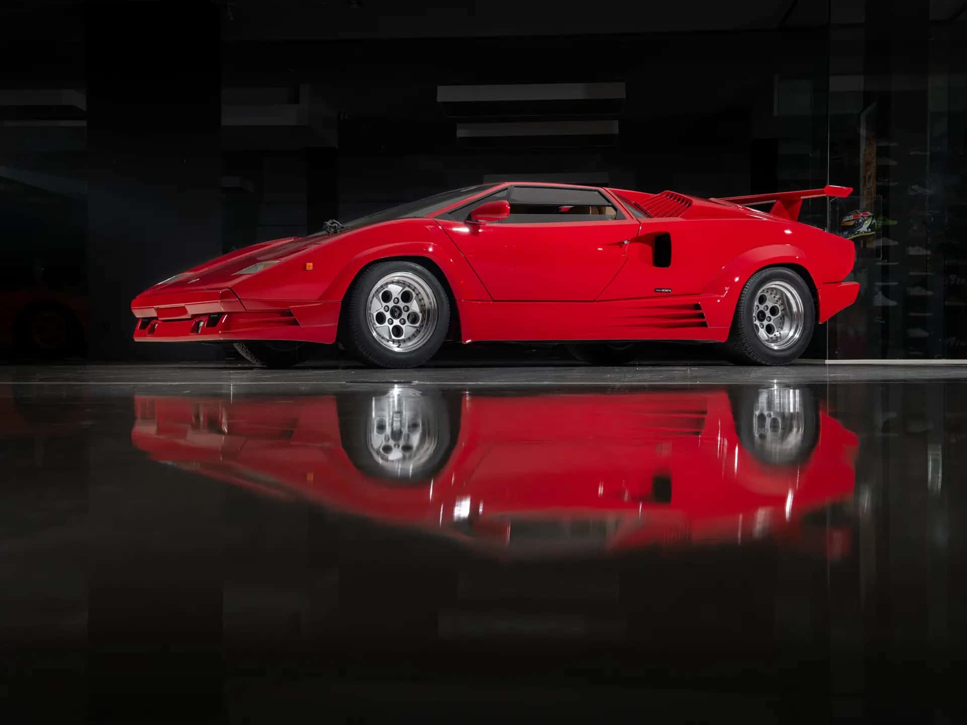 1989 Lamborghini Countach 25th Anniversary Edition sold for $665,000