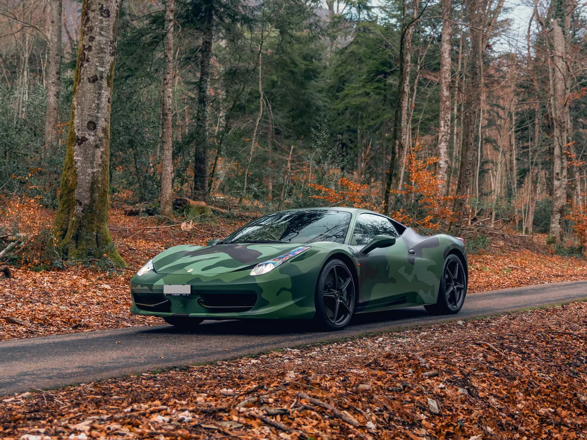 2010 Ferrari 458 Italia 'Army' sold for €466,250