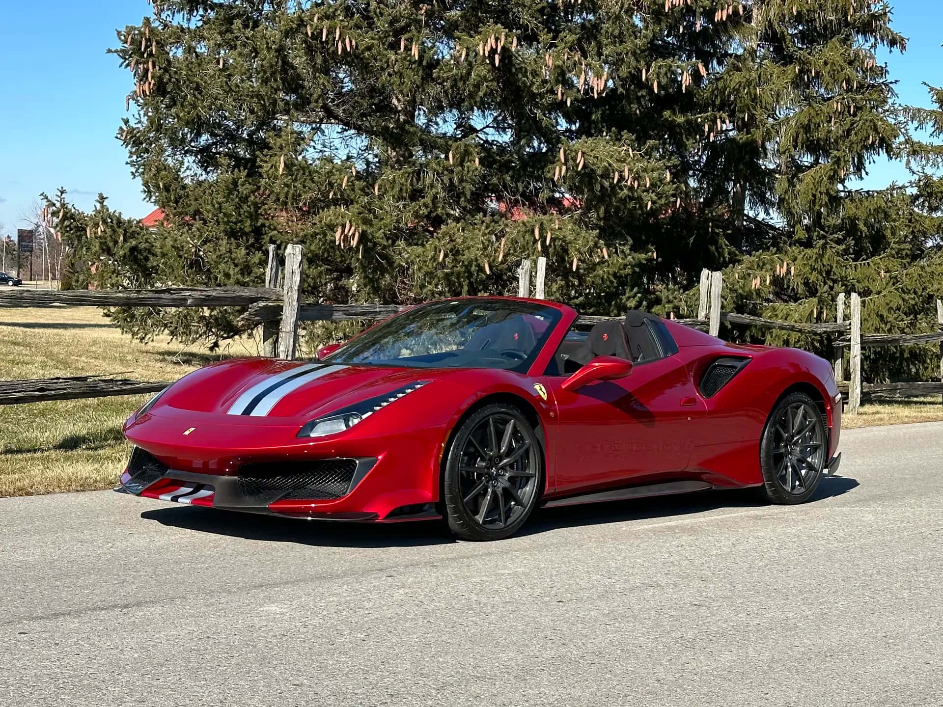 2020 Ferrari 488 Pista Spider sold for $599,000