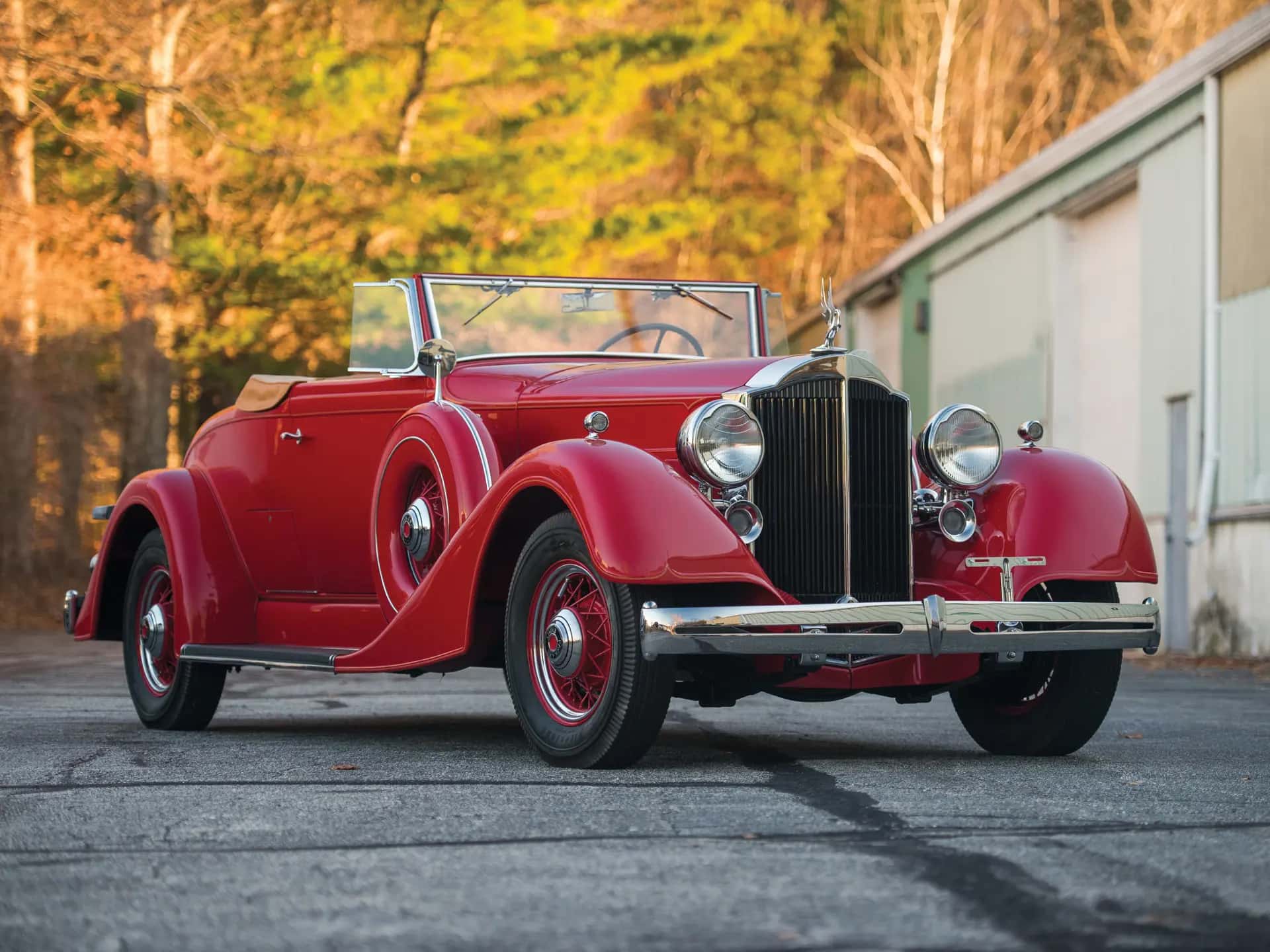 1934 Packard 1101 Eight Coupe Roadster sold for $134,400