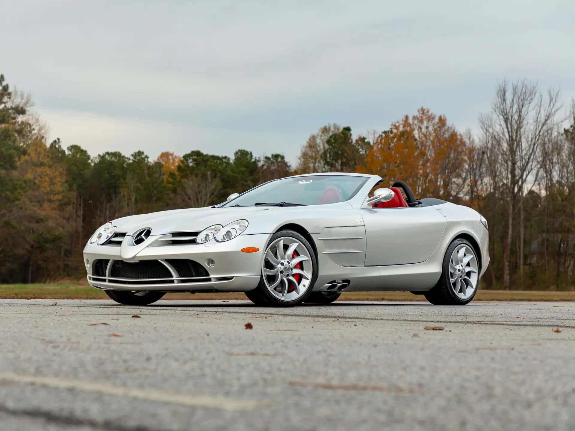 2008 Mercedes-Benz SLR McLaren Roadster sold for $0