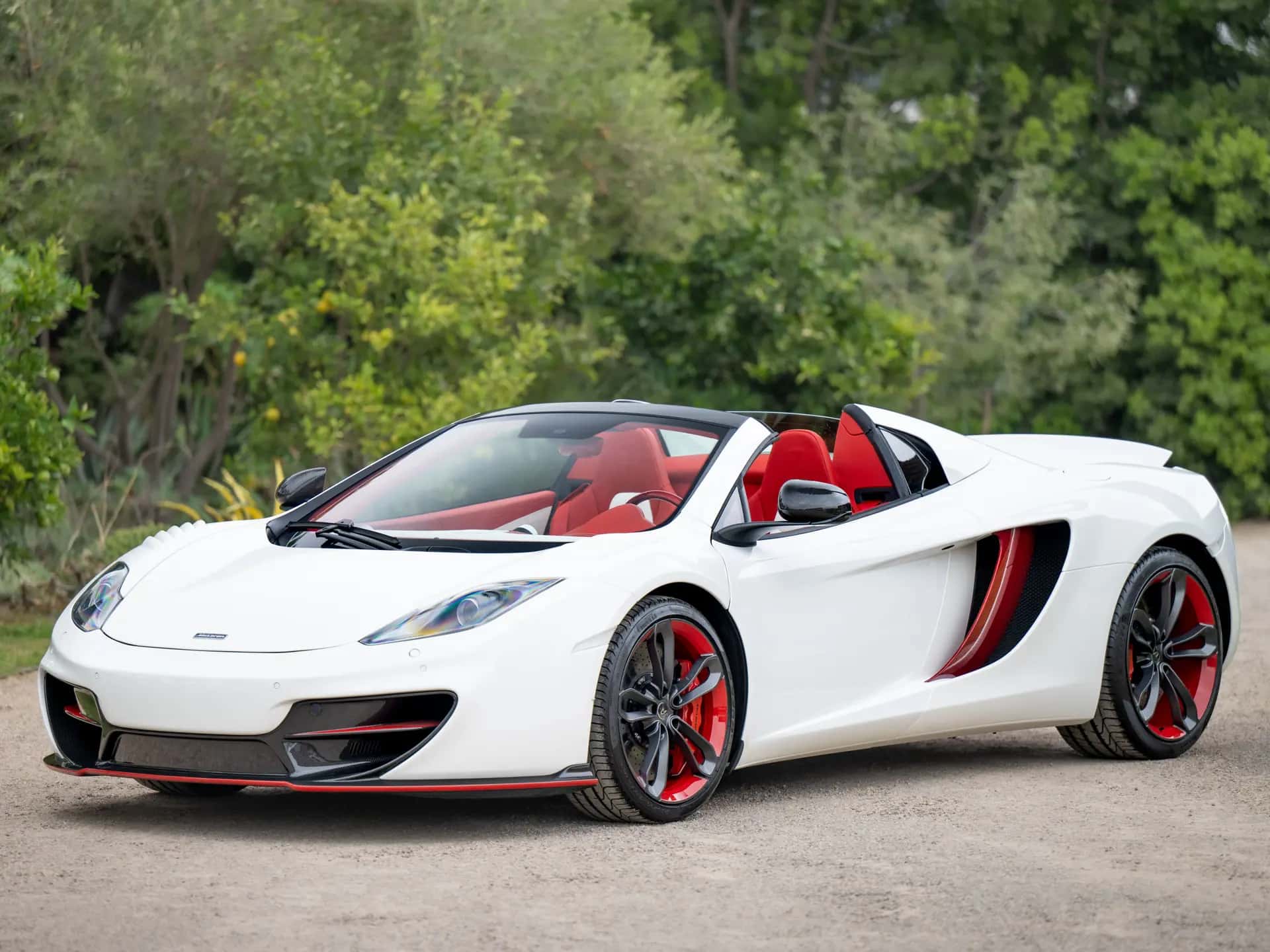 2013 McLaren 12C 'Bespoke Project 8' Spider sold for $193,200