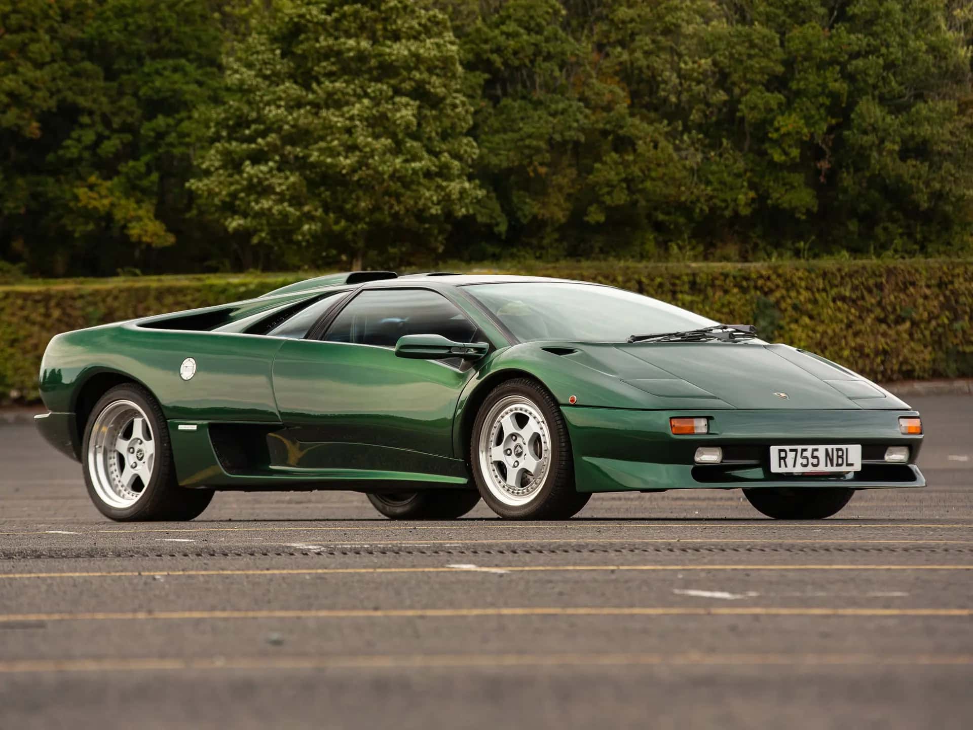1997 Lamborghini Diablo SV sold for £0