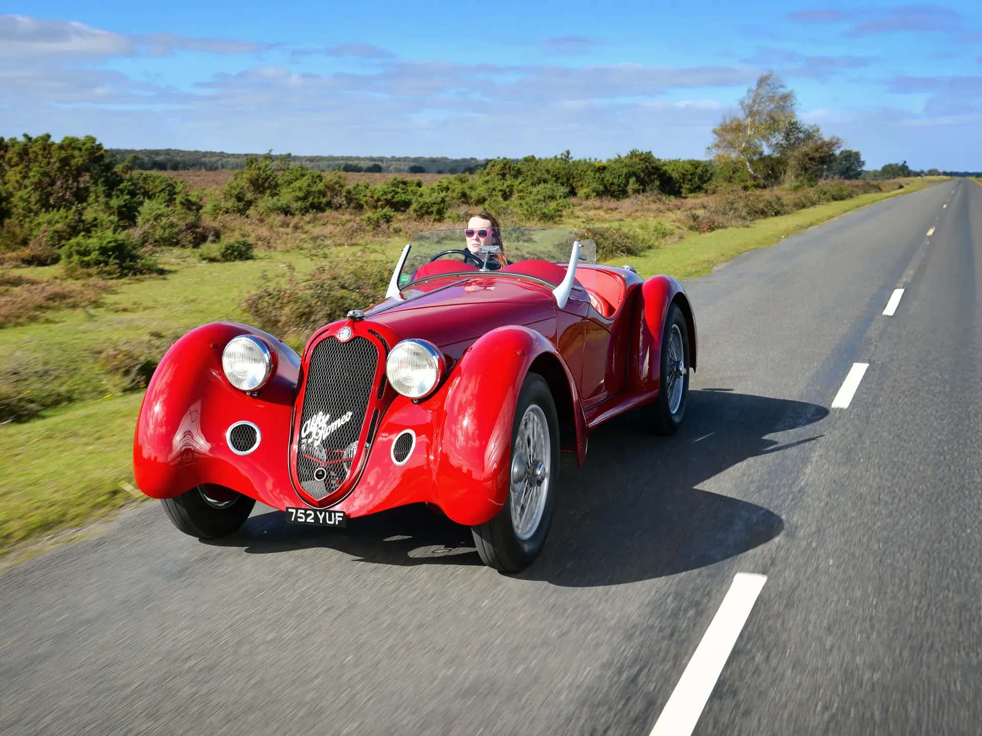 1937 Alfa Romeo 8C 2900 B Spider in the style of Carrozzeria Alfa Romeo and Zagato sold for £2,817,500