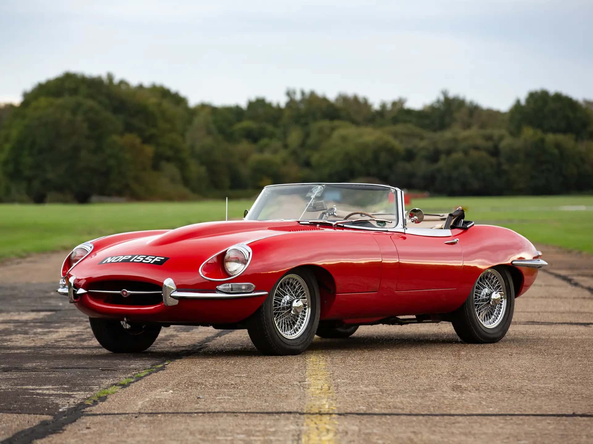 1968 Jaguar E-Type Series 1.5 4.2-Litre Roadster sold for £57,500