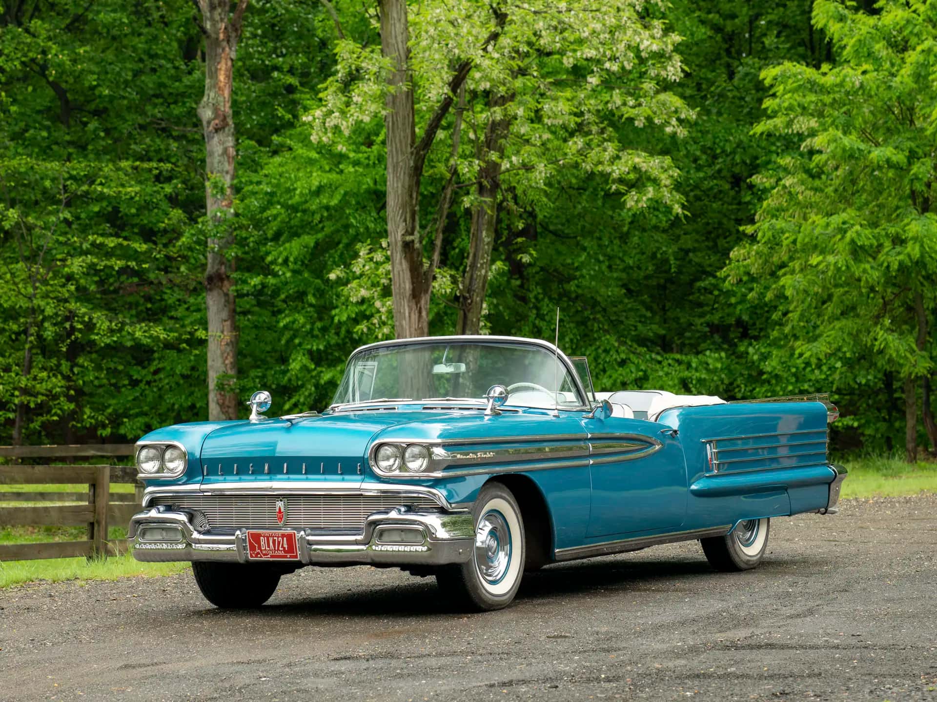 1958 Oldsmobile Ninety-Eight Convertible sold for $75,900