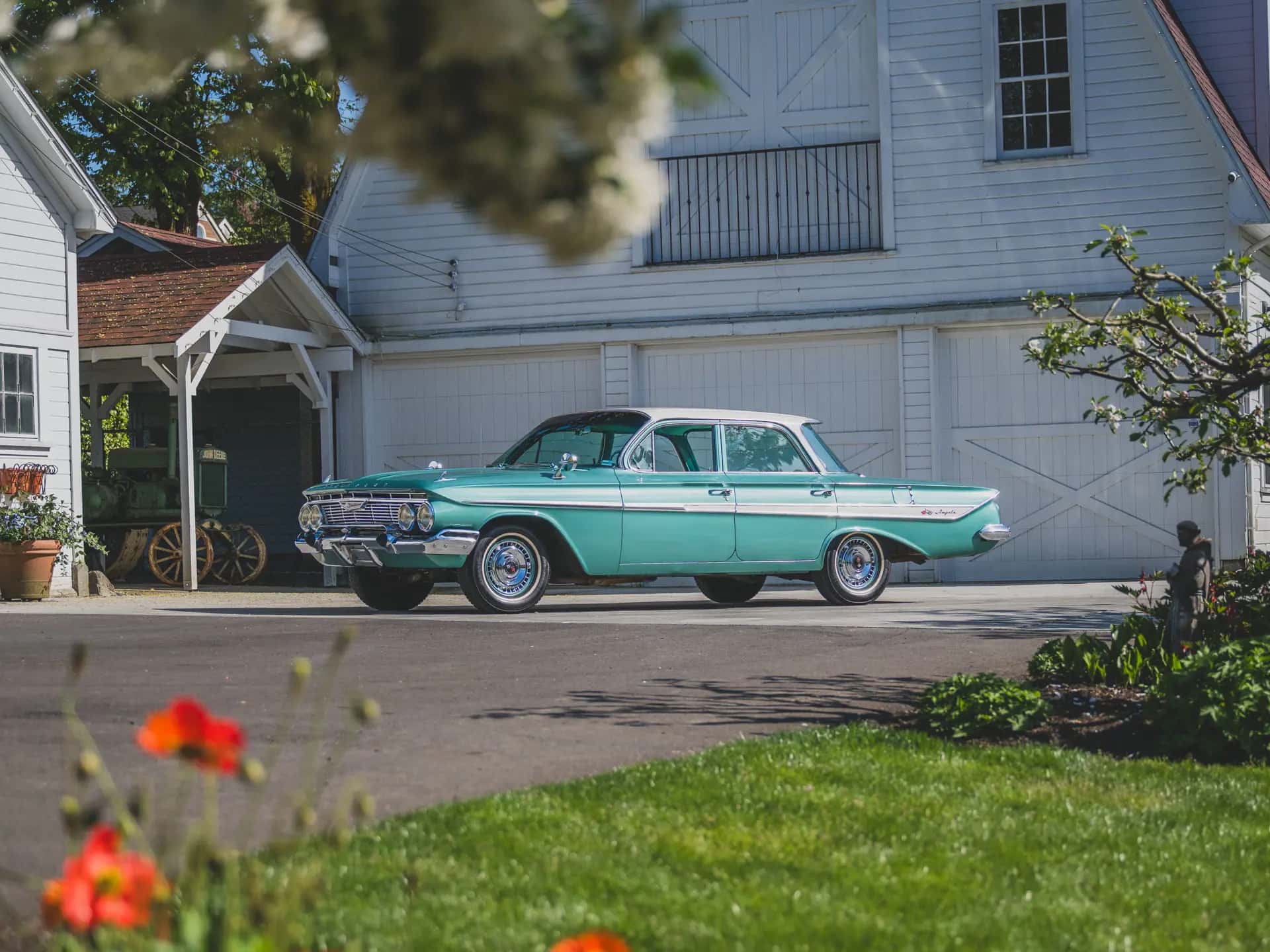 1961 Chevrolet Impala Four-Door Sedan sold for $45,100