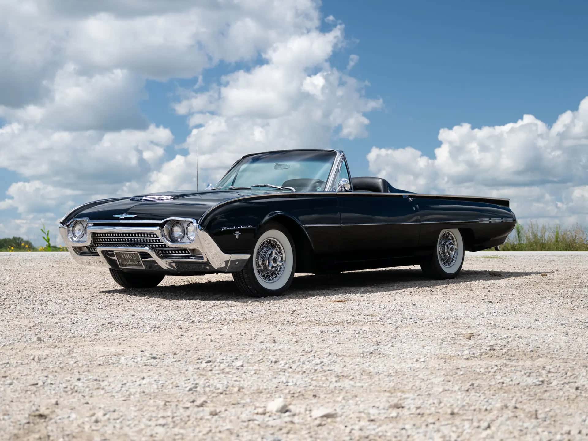 1962 Ford Thunderbird Convertible sold for $49,500