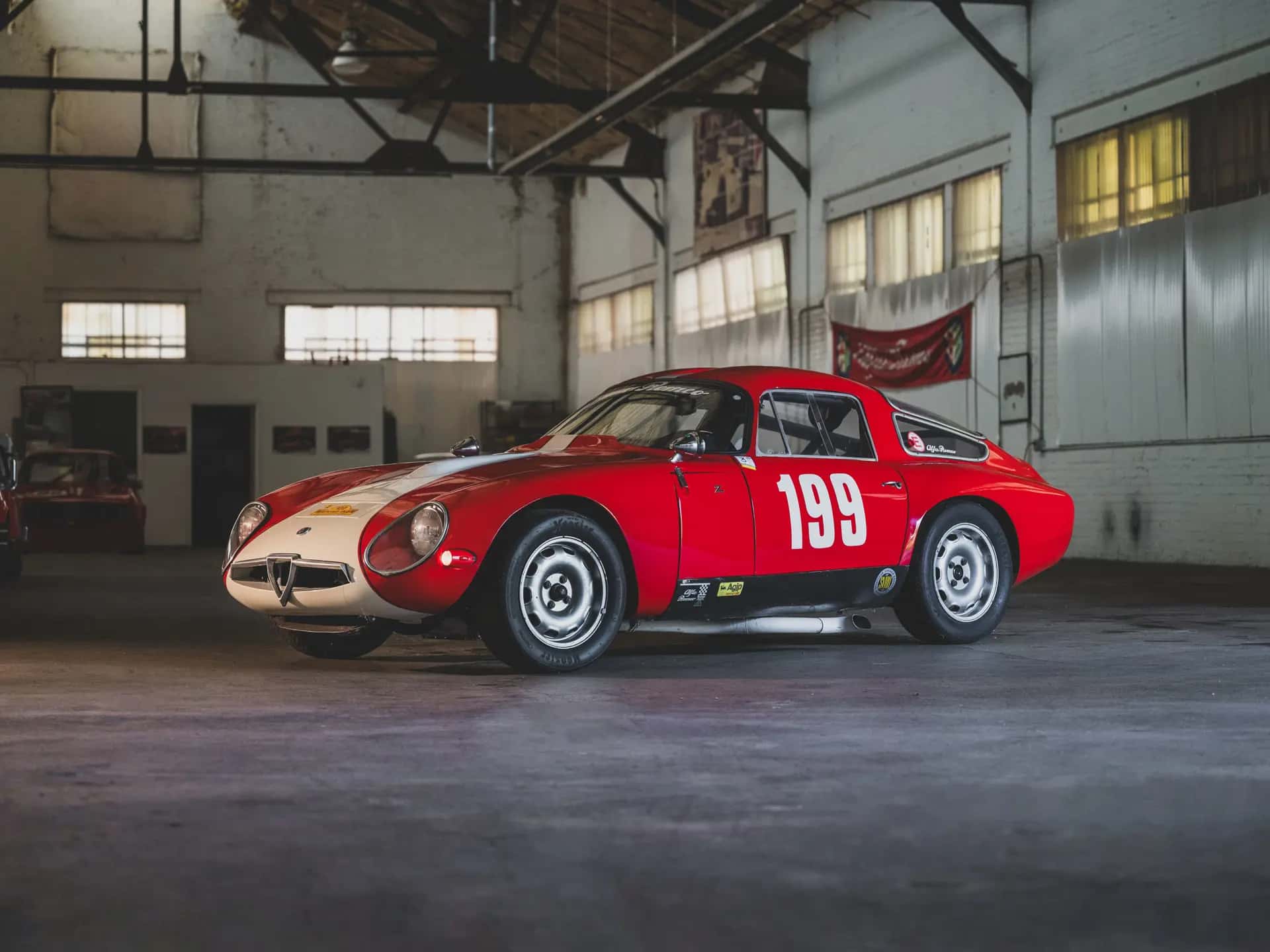 1964 Alfa Romeo Giulia TZ-1 'Double Bubble' sold for $555,000
