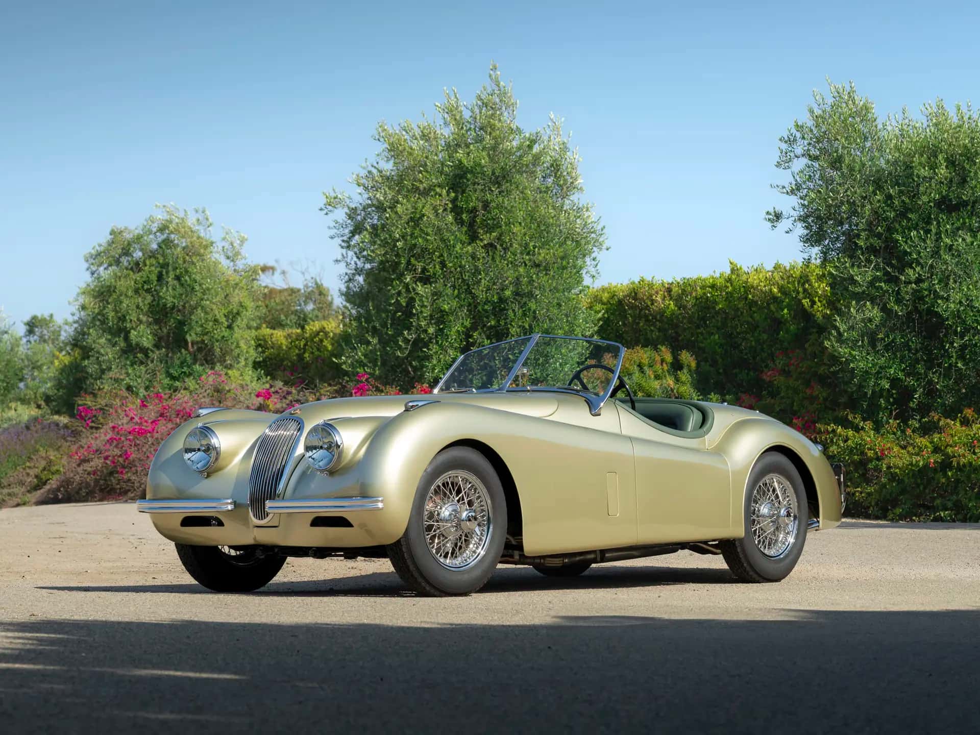 1952 Jaguar XK 120 Roadster sold for $151,200