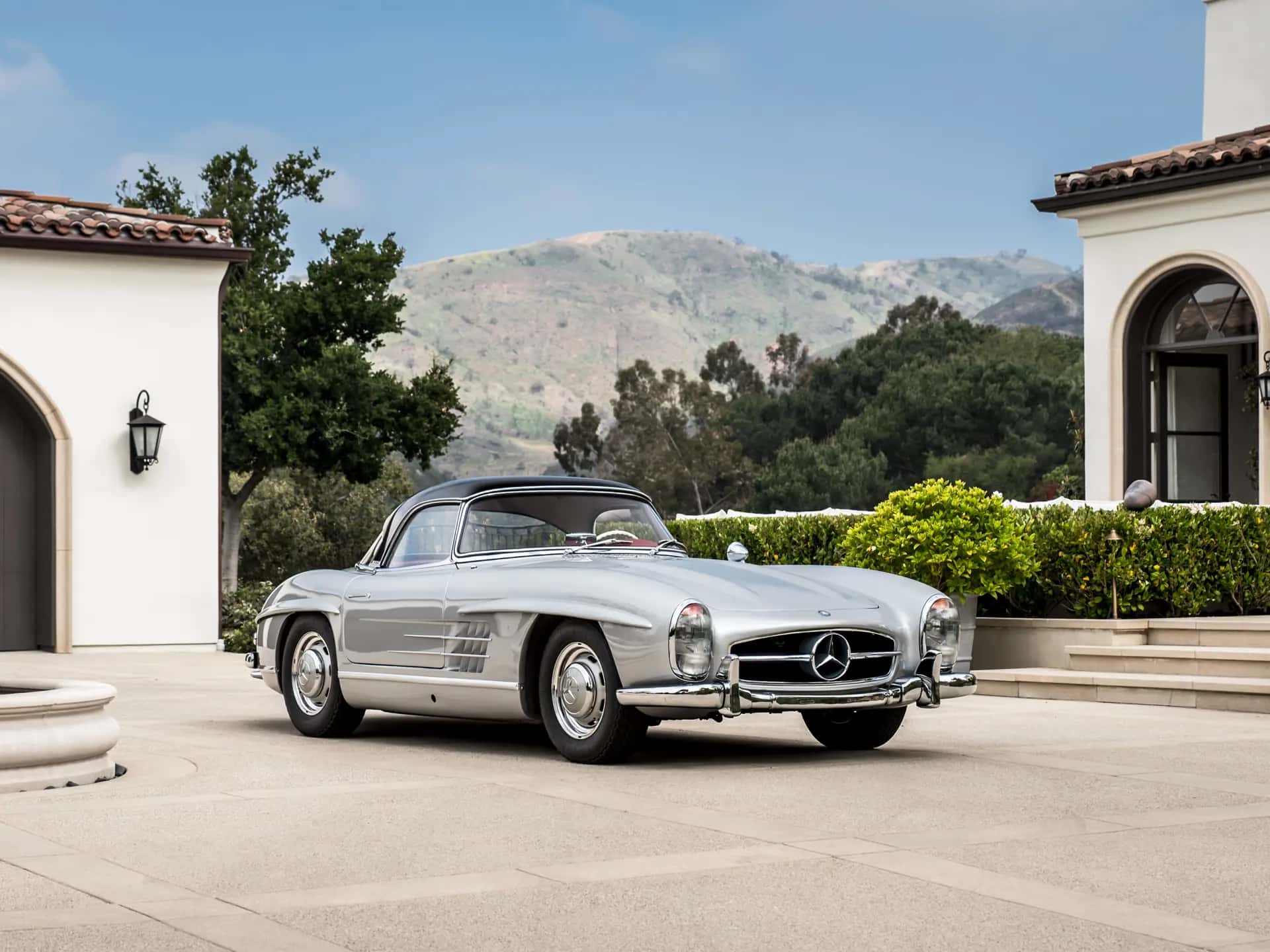 1962 Mercedes-Benz 300 SL Roadster sold for $0
