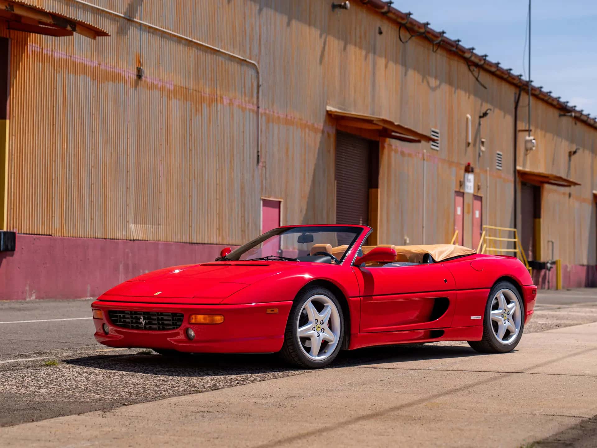 1996 Ferrari F355 Spider sold for $0