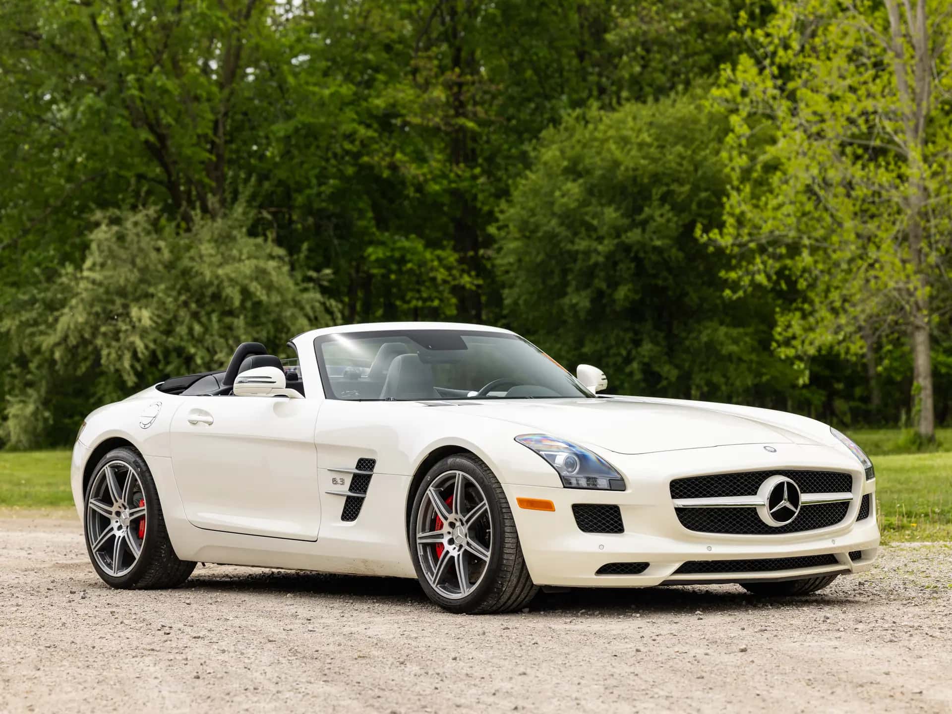 2012 Mercedes-Benz SLS AMG Roadster sold for $0