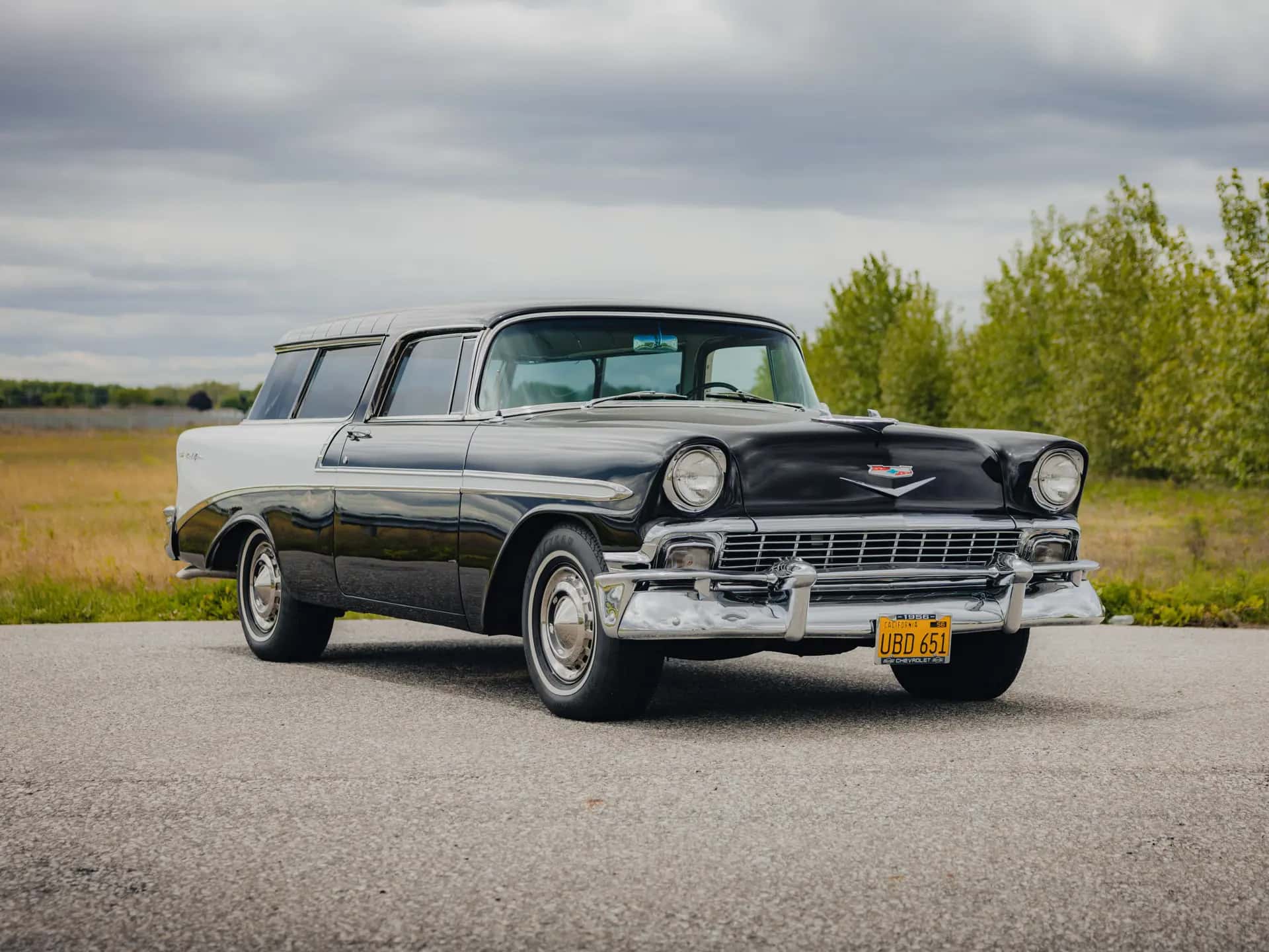 1956 Chevrolet Bel Air Nomad sold for $68,200