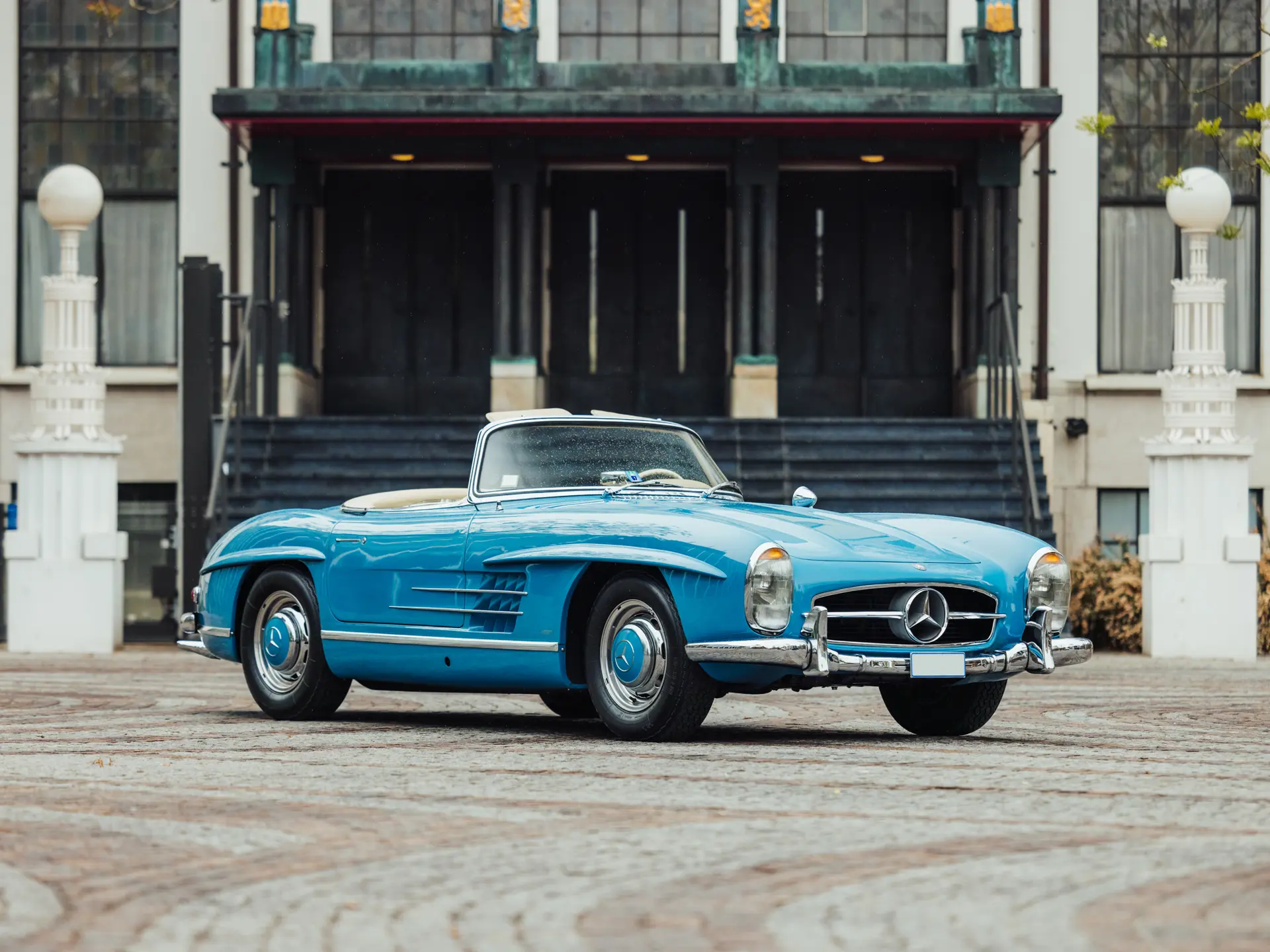 1962 Mercedes-Benz 300 SL Roadster sold for $0