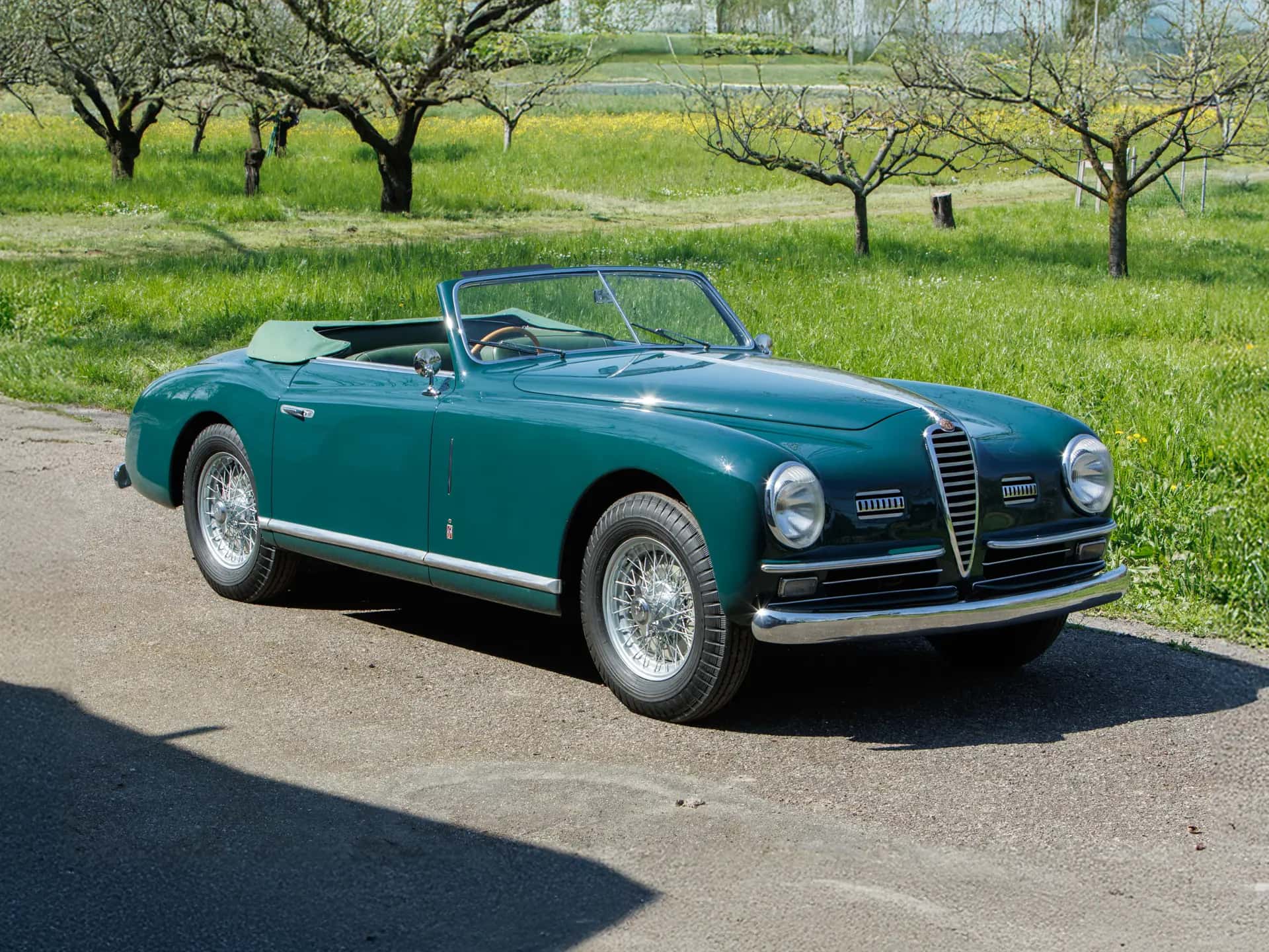 1949 Alfa Romeo 6C 2500 Super Sport Cabriolet sold for €0
