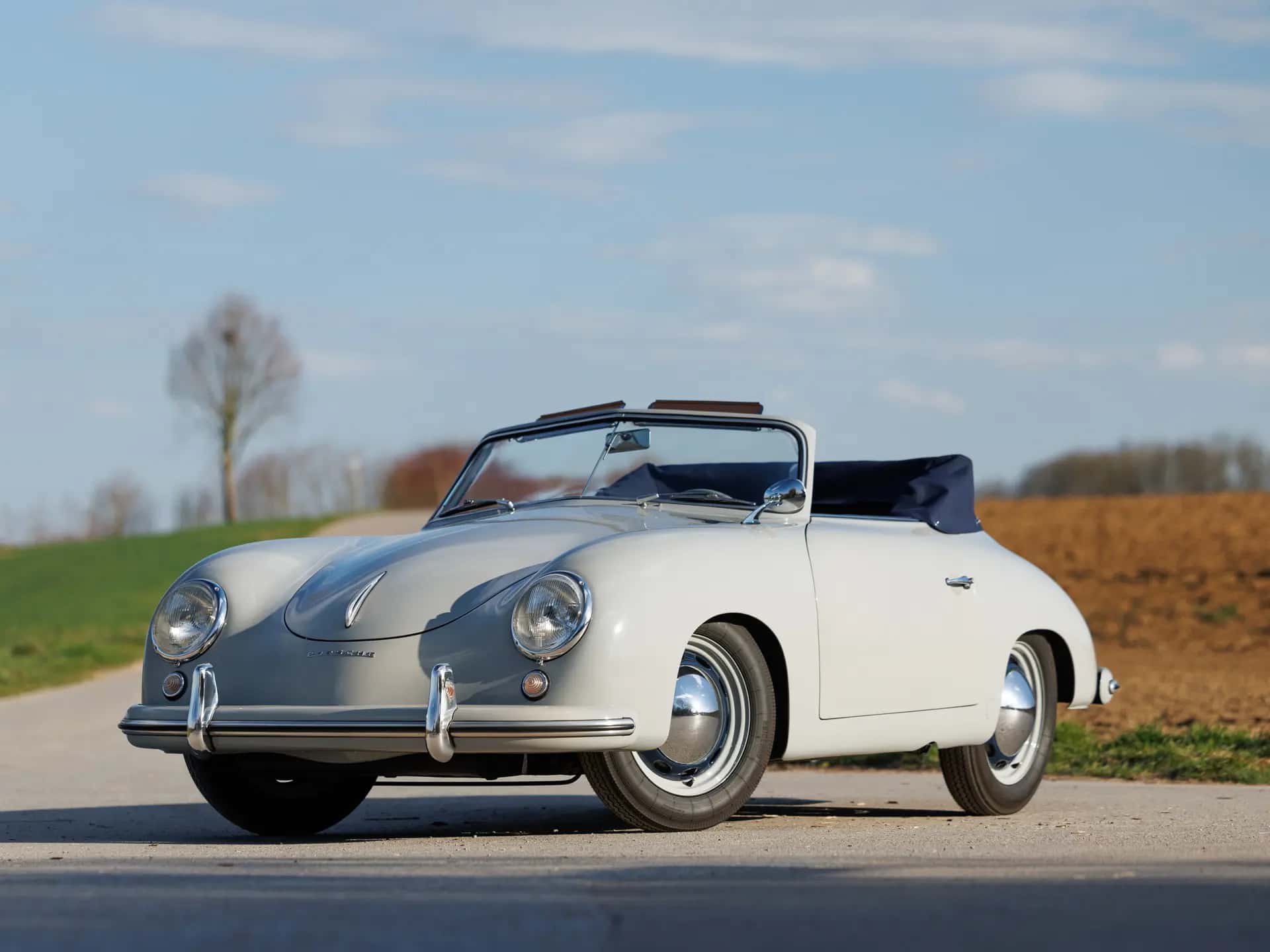 1953 Porsche 356 Pre-A 1500 Cabriolet sold for €0