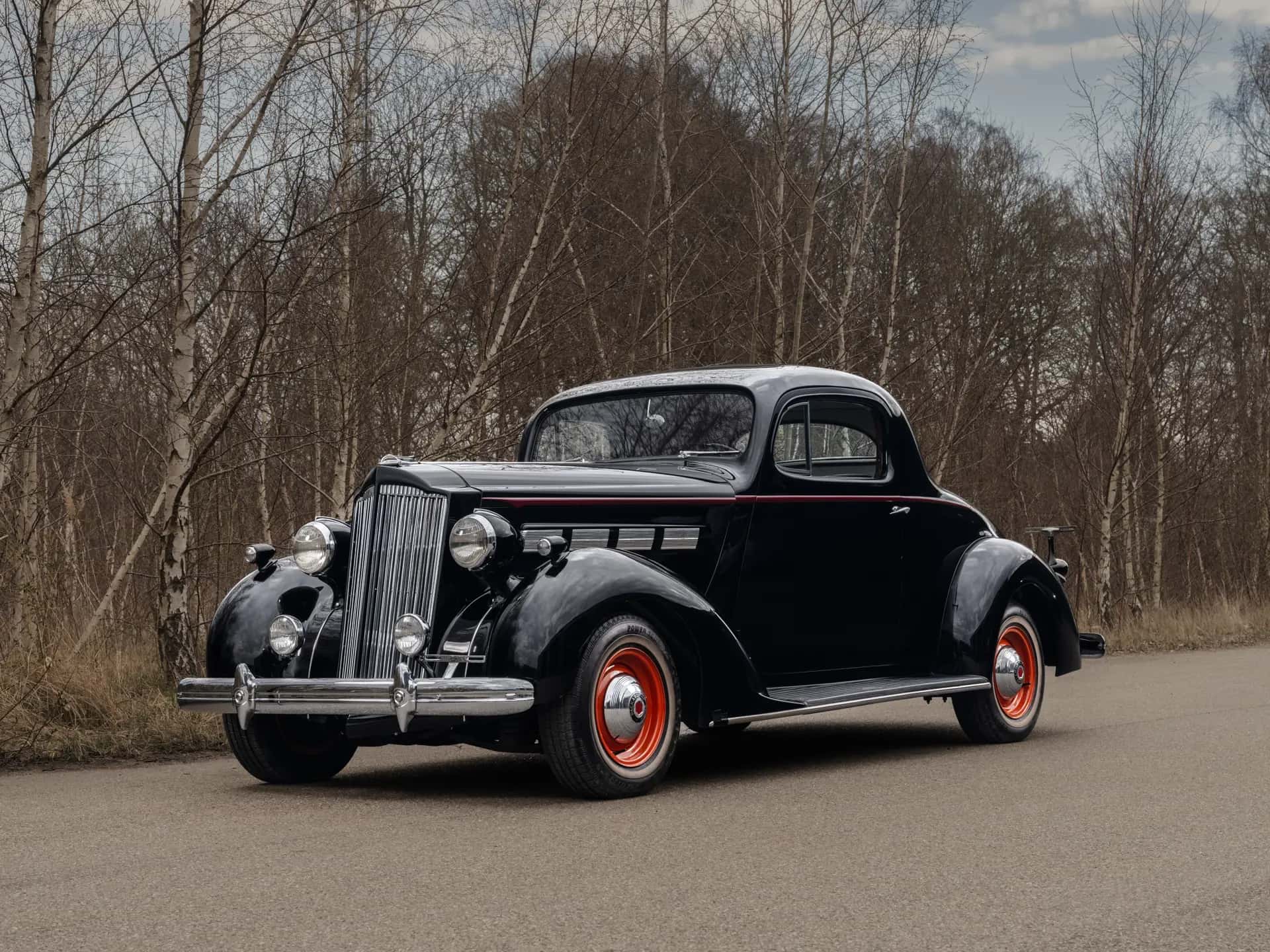 1937 Packard One-Twenty Sport Coupe sold for €13,750