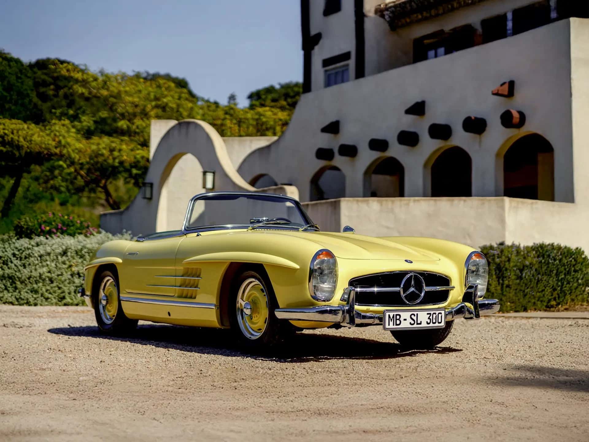 1961 Mercedes-Benz 300 SL Roadster sold for $0