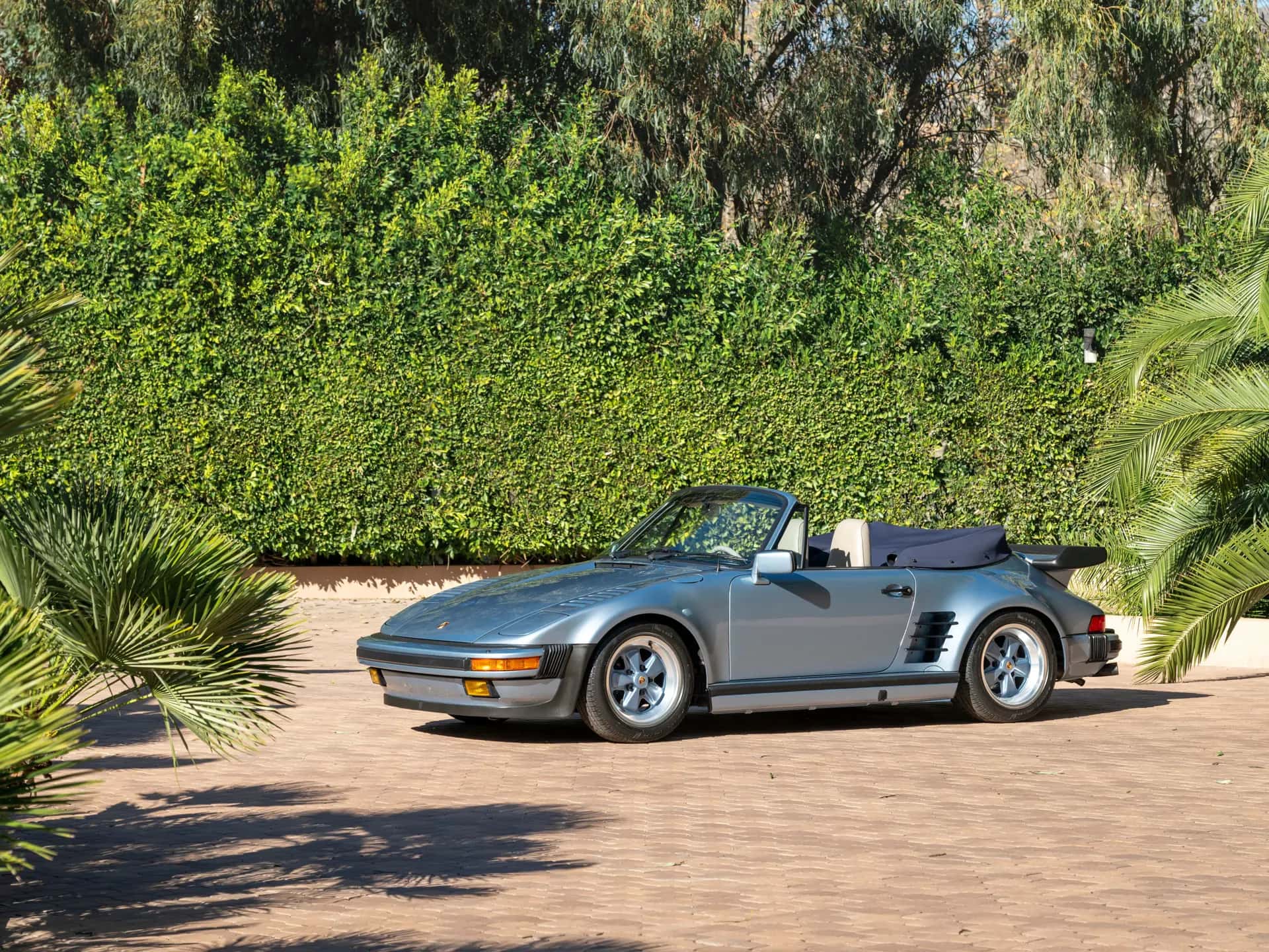 1989 Porsche 911 Turbo 'Flat-Nose' Cabriolet sold for $428,500