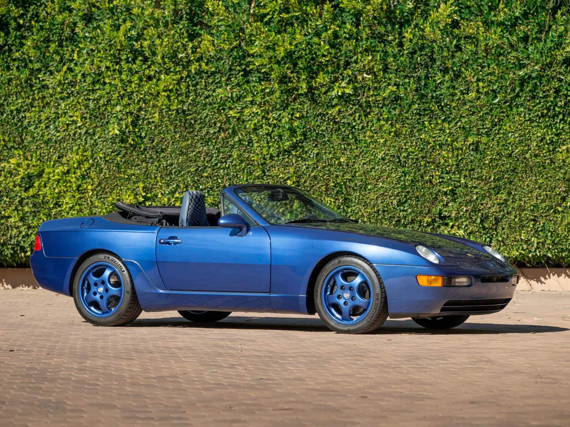 1992 Porsche 968 Cabriolet sold for $89,600