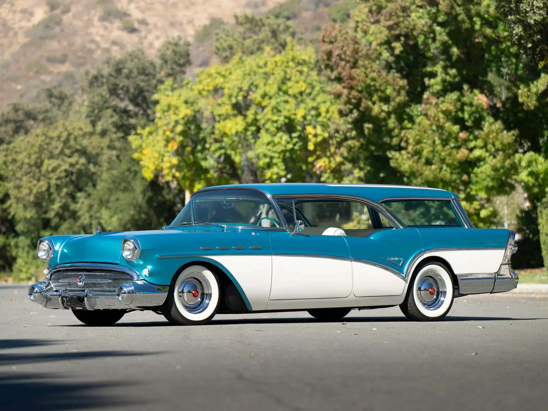 1957 Buick Century Caballero Estate Wagon Custom sold for $89,600