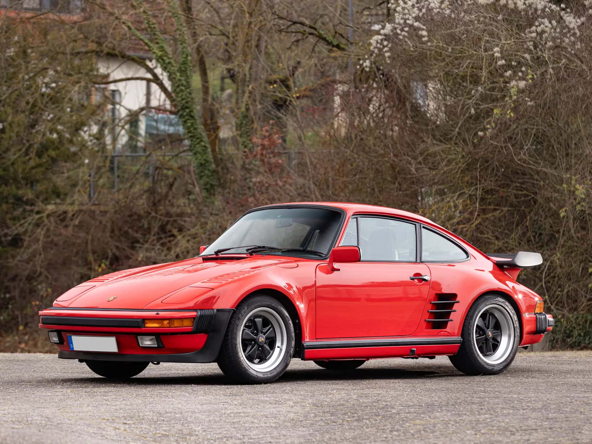 1988 Porsche 911 Turbo 'Flat-Nose' Coupé sold for €0