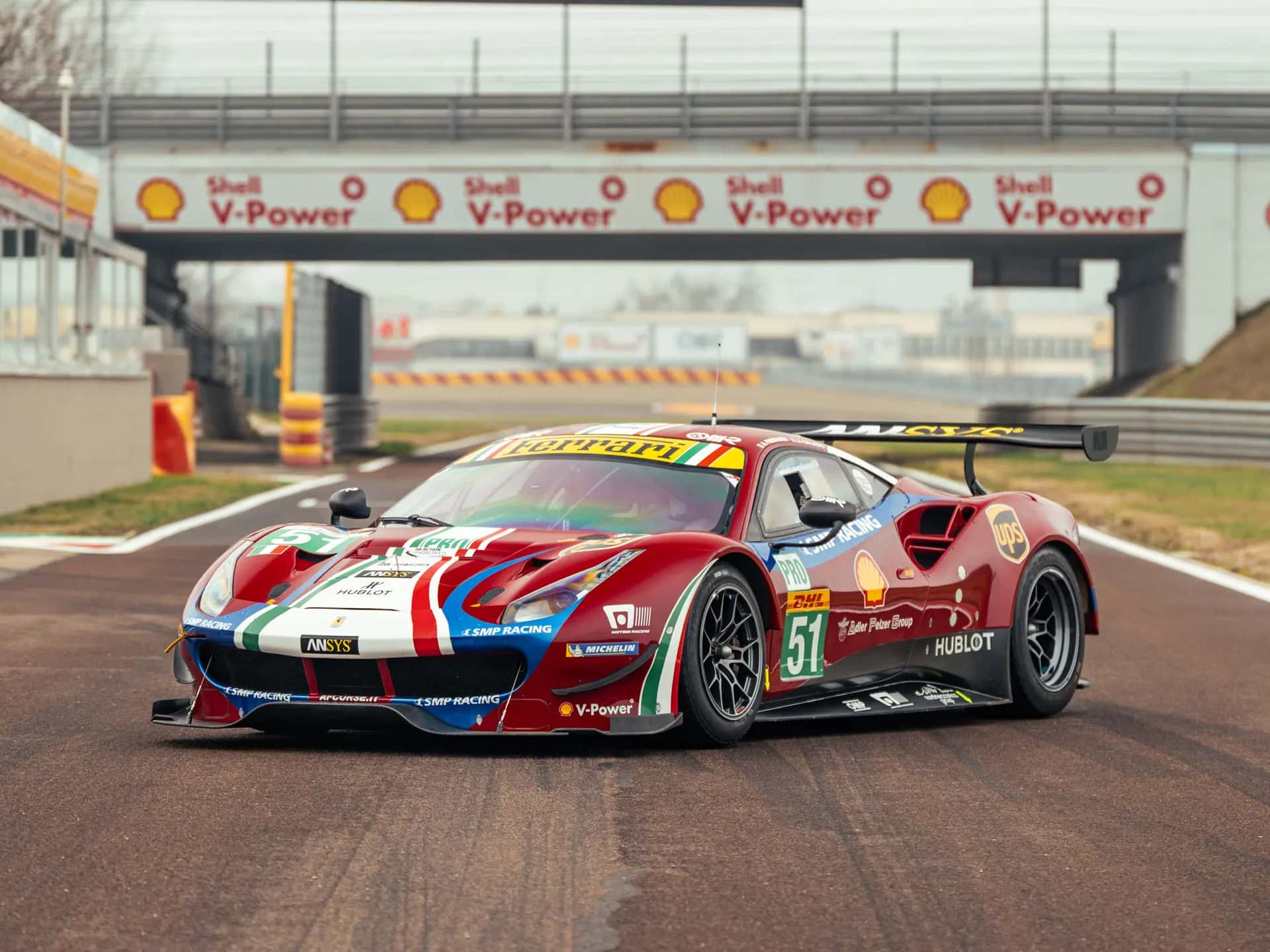 2017 Ferrari 488 GTE sold for €2,873,750