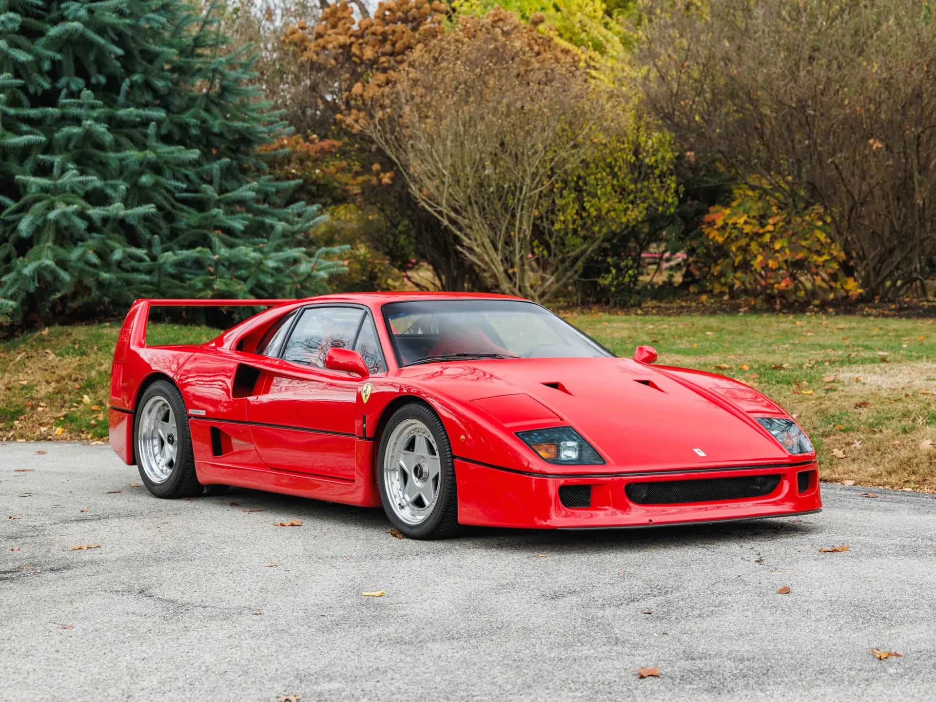 1991 Ferrari F40 sold for $0