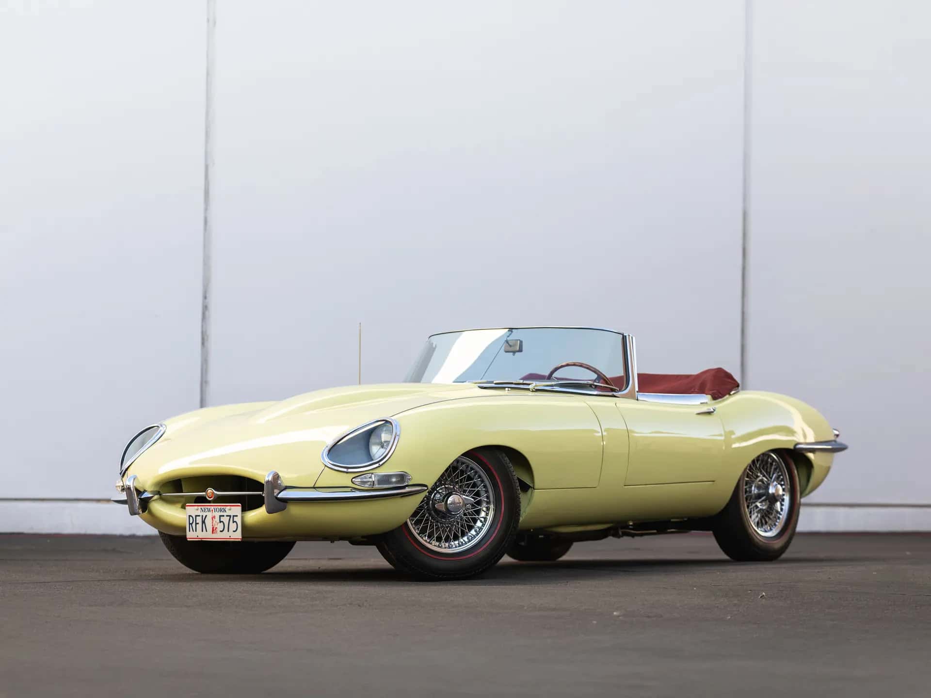 1964 Jaguar E-Type Series 1 3.8-Litre Roadster sold for $162,400