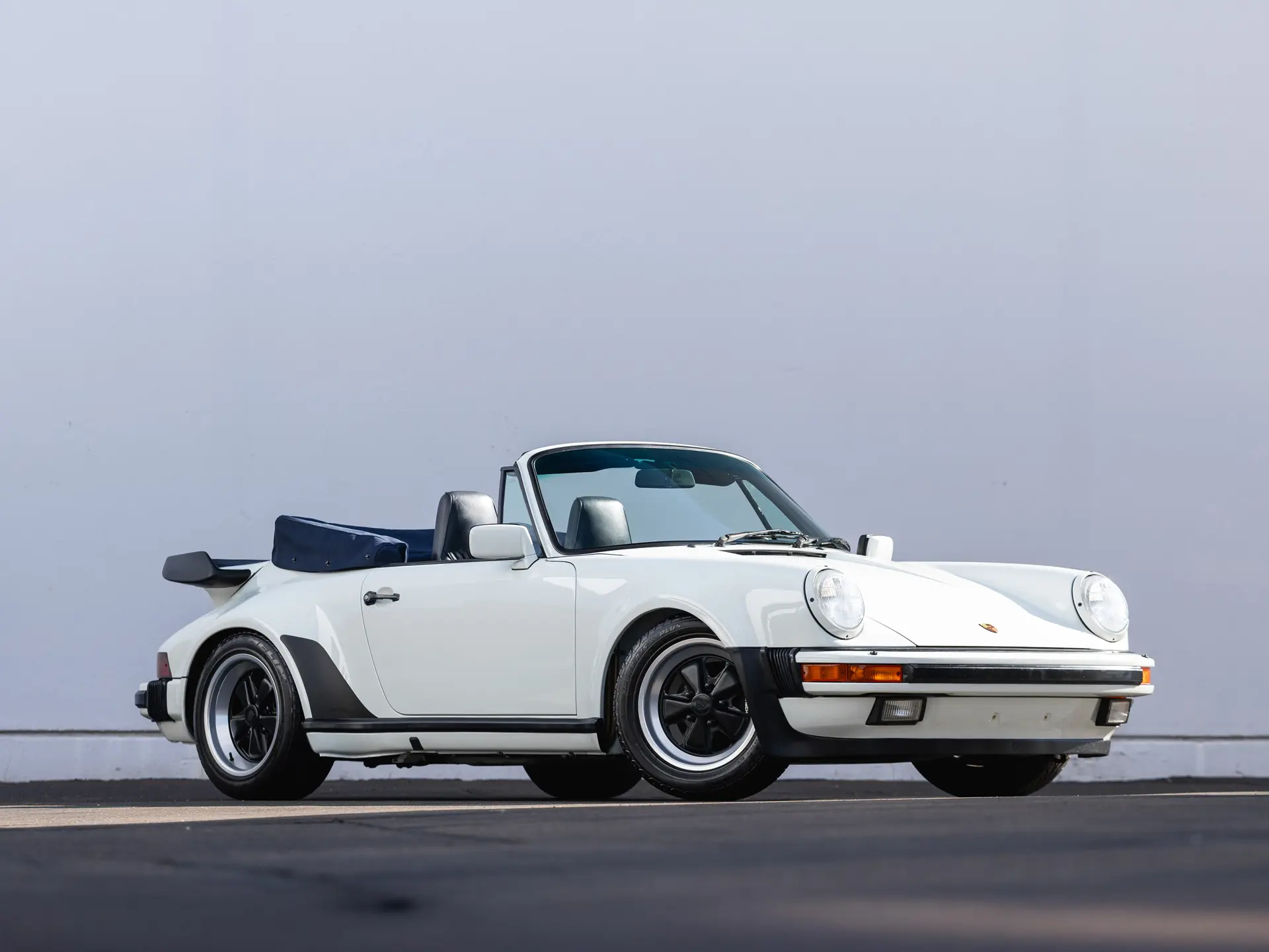 1989 Porsche 911 Turbo Cabriolet sold for $268,800
