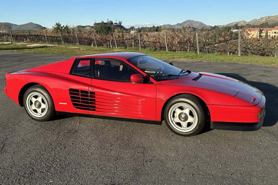 1987 Ferrari Testarossa sold for $123,000