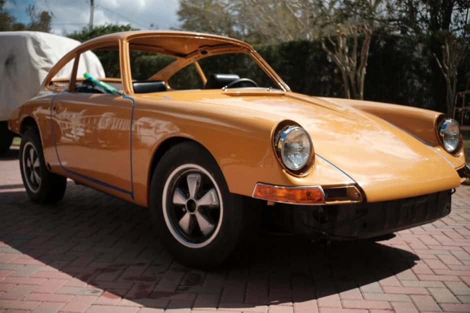 1968 Porsche SWB 911 (1965-1968) sold for $33,000