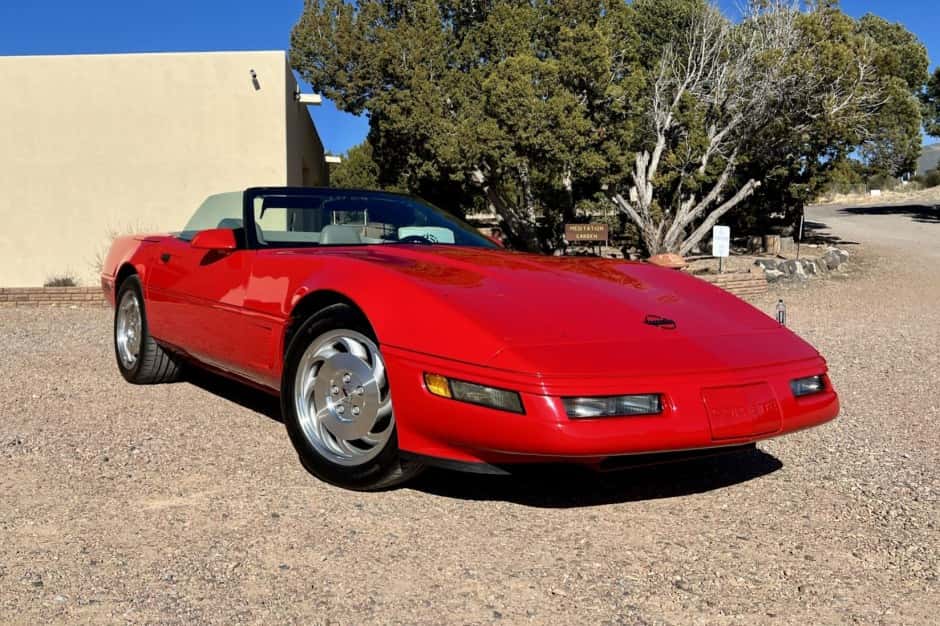 1996 Chevrolet Corvette C4 Convertible (1992-1996) sold for $21,500