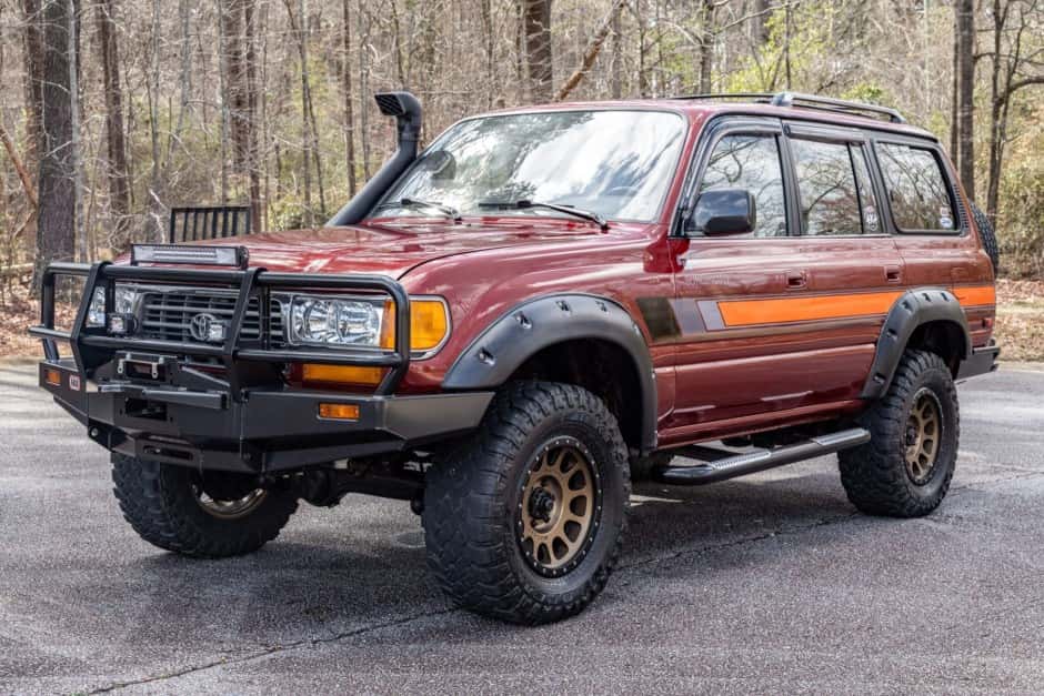 1996 Toyota Land Cruiser 80-Series sold for $23,000