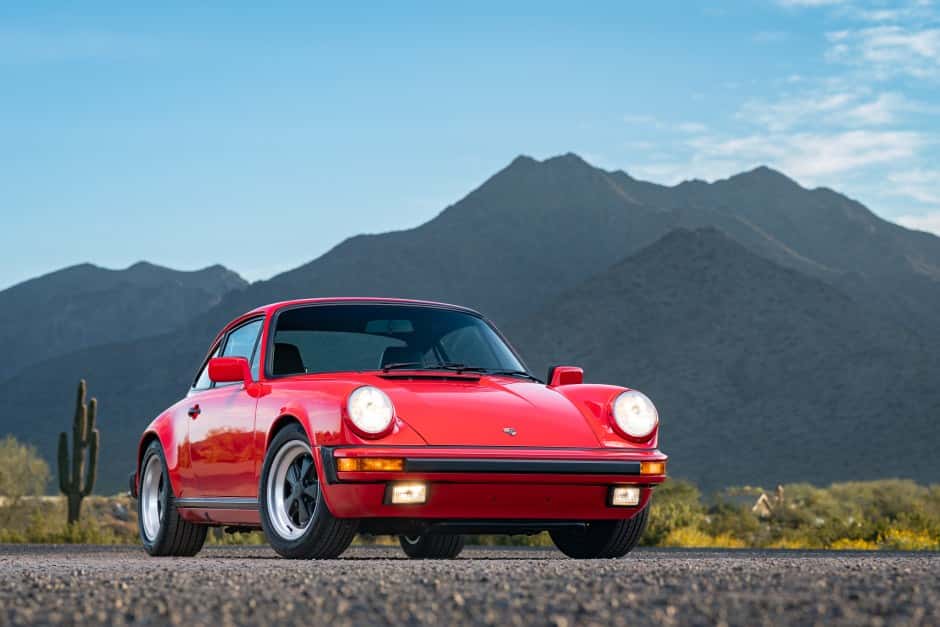 1987 Porsche 911 Carrera 3.2 sold for $98,000