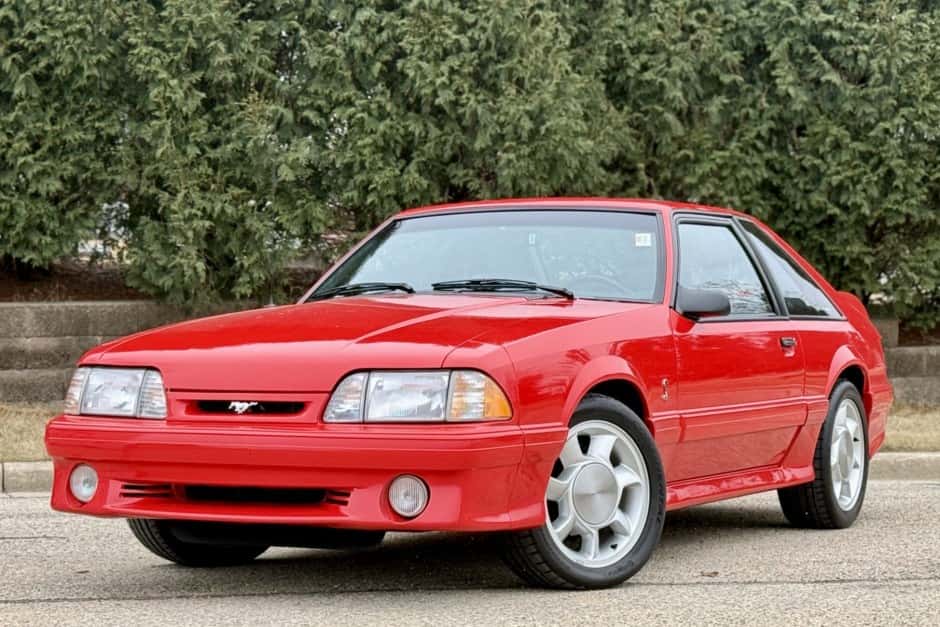 1993 Ford Fox-Body Mustang sold for $61,500