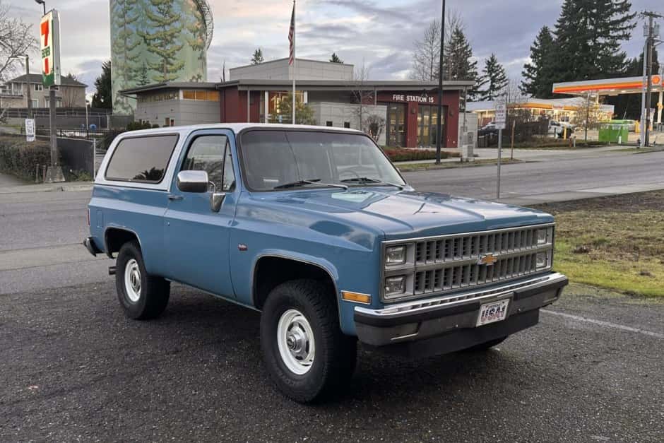 1982 Chevrolet K5 Blazer 1973-1991 sold for $15,000