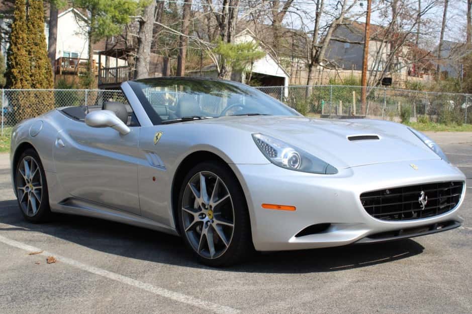 2010 Ferrari California sold for $84,000