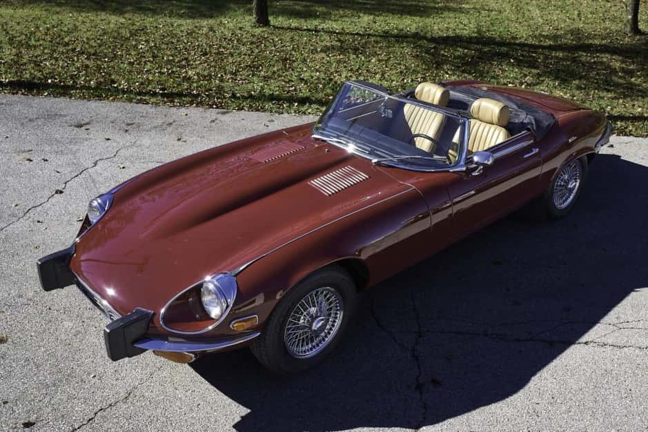 1974 Jaguar XKE Series III sold for $52,500