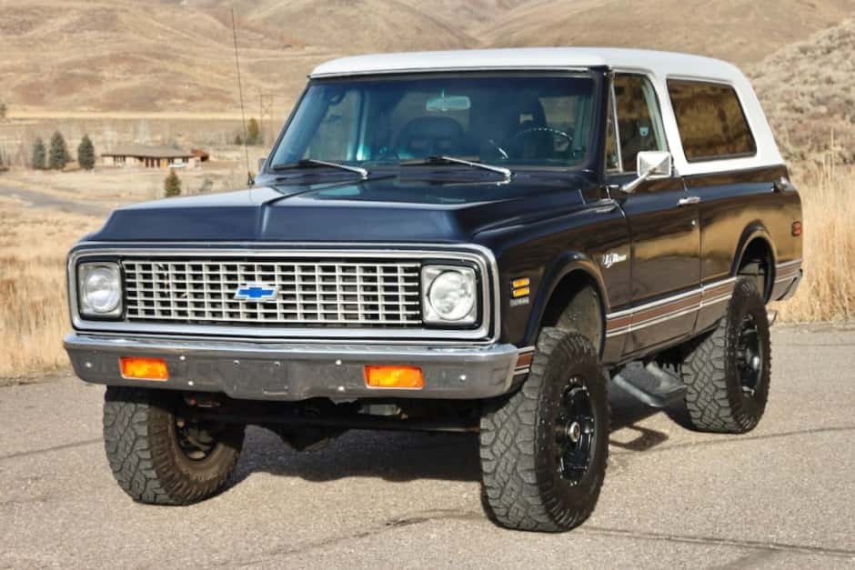 1971 Chevrolet K5 Blazer 1969-1972 sold for $52,500