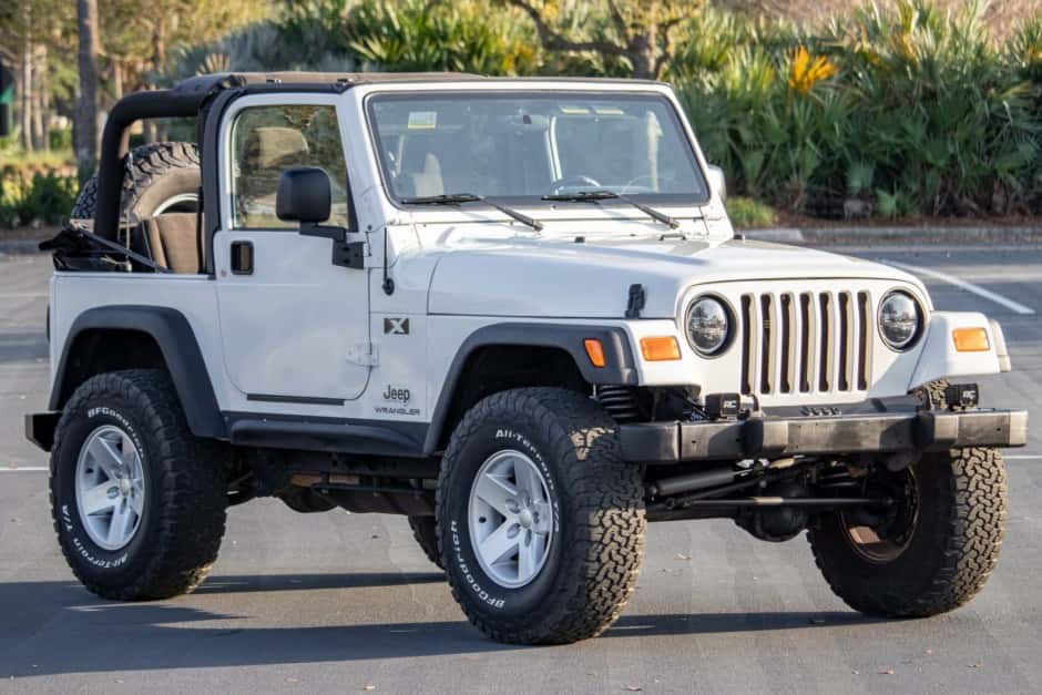 2004 Jeep Wrangler TJ (1997-2006) sold for $15,000