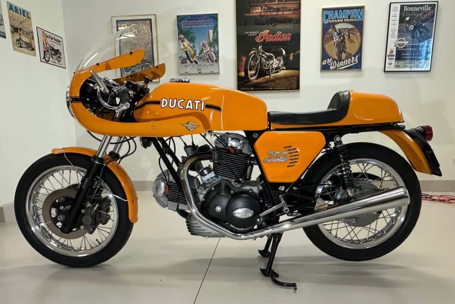 1973 Ducati 750 Sport sold for $28,000