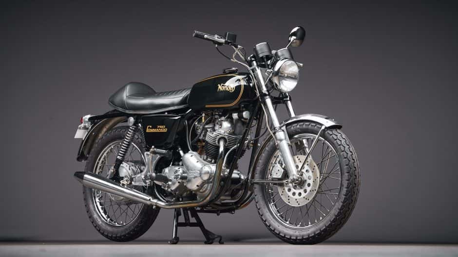 1972 Norton Commando sold for $6,900