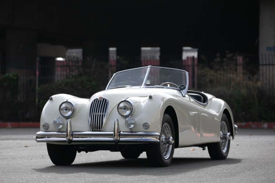 1957 Jaguar XK140 sold for $56,500