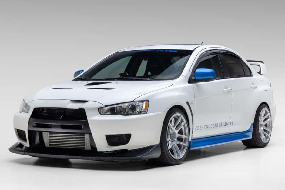 2013 Mitsubishi Lancer Evolution sold for $19,200