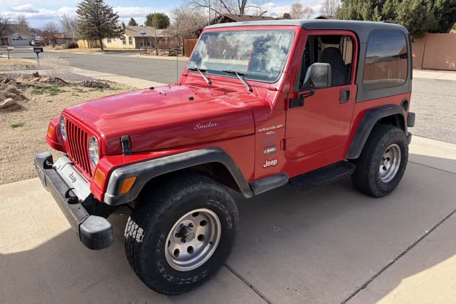 1997 Jeep Wrangler TJ (1997-2006) sold for $9,500