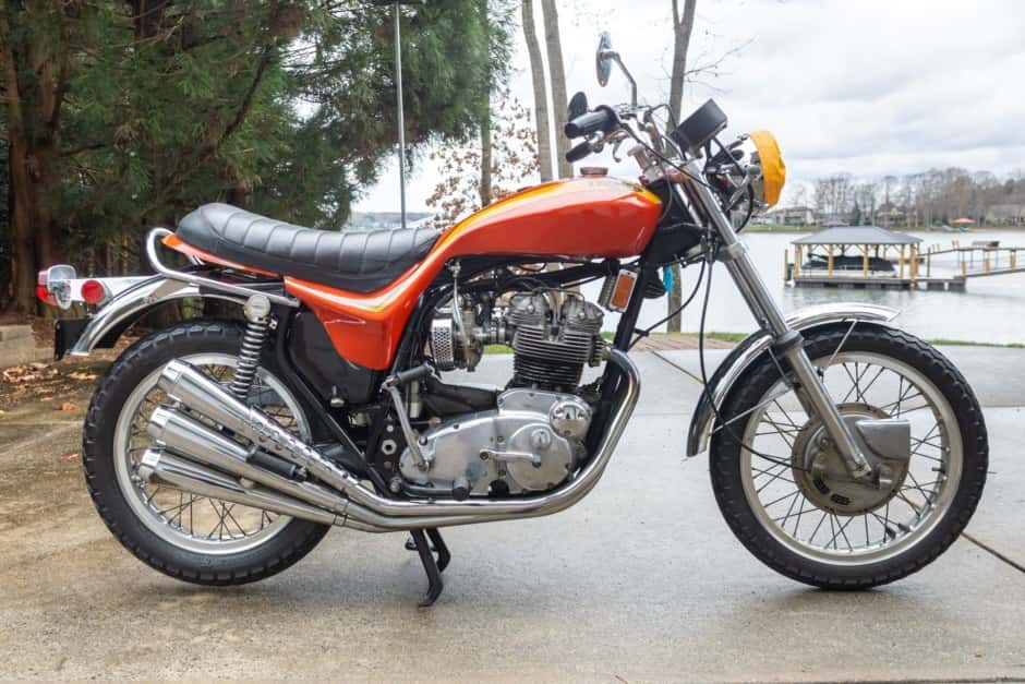 1973 Triumph X-75 Hurricane sold for $22,000