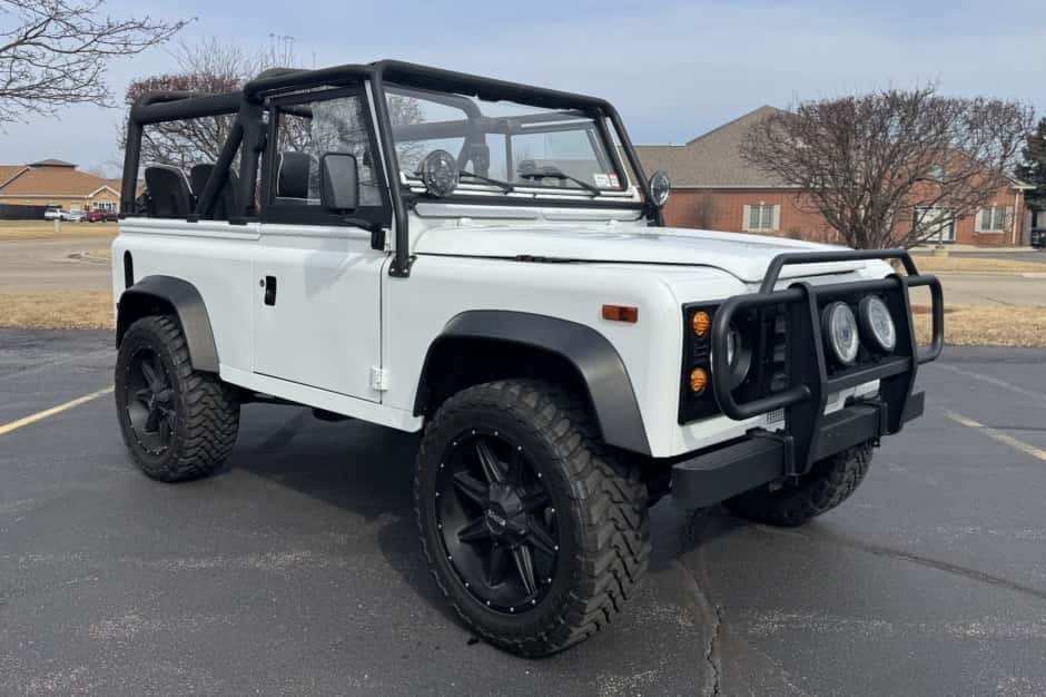 1997 Land Rover Defender 90 NAS sold for $73,000