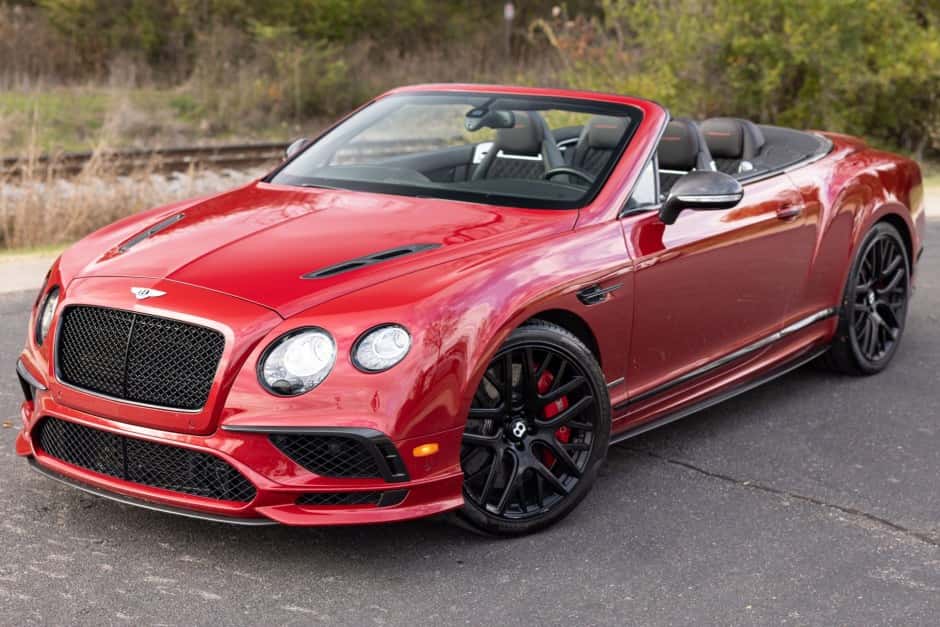 2018 Bentley Continental GTC (2012-2018) sold for $120,000